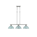 Golden Lighting 3602-3LP BLK Duncan 3 Light Linear Pendant - Crescent Harbor