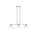 Golden Lighting 3602-3LP BLK Duncan 3 Light Linear Pendant - Crescent Harbor