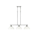 Golden Lighting 3602-3LP BLK Duncan 3 Light Linear Pendant - Crescent Harbor