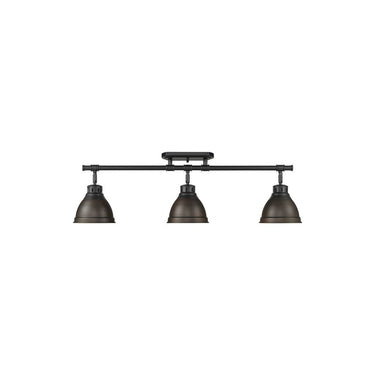 Golden Lighting 3602-3SF Duncan 3 Light Semi-Flush - Track Light - Crescent Harbor