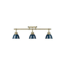 Golden Lighting 3602-3SF Duncan 3 Light Semi-Flush - Track Light - Crescent Harbor