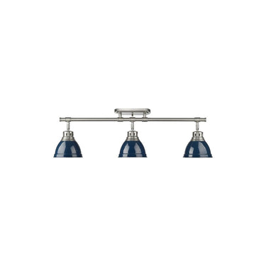Golden Lighting 3602-3SF Duncan 3 Light Semi-Flush - Track Light - Crescent Harbor