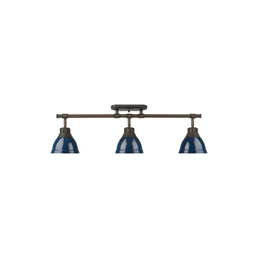 Golden Lighting 3602-3SF Duncan 3 Light Semi-Flush - Track Light - Crescent Harbor