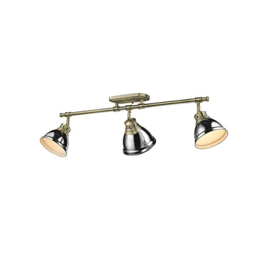Golden Lighting 3602-3SF Duncan 3 Light Semi-Flush - Track Light - Crescent Harbor