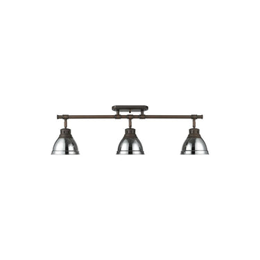 Golden Lighting 3602-3SF Duncan 3 Light Semi-Flush - Track Light - Crescent Harbor