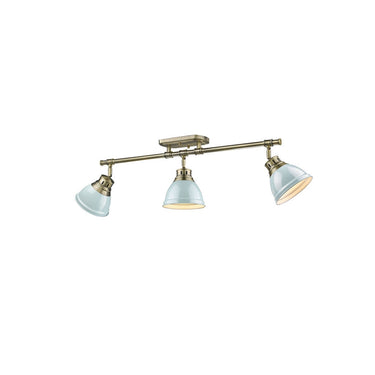 Golden Lighting 3602-3SF Duncan 3 Light Semi-Flush - Track Light - Crescent Harbor