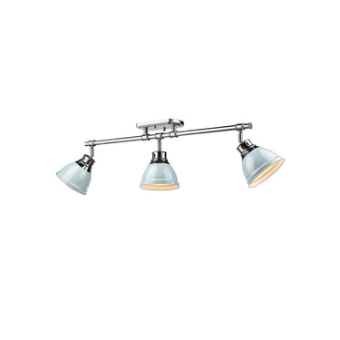 Golden Lighting 3602-3SF Duncan 3 Light Semi-Flush - Track Light - Crescent Harbor