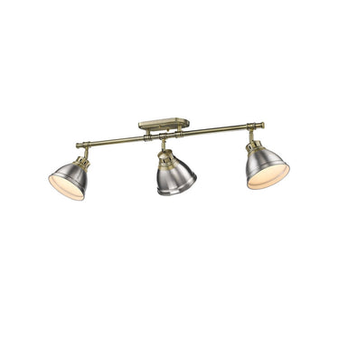 Golden Lighting 3602-3SF Duncan 3 Light Semi-Flush - Track Light - Crescent Harbor