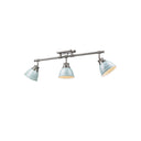 Golden Lighting 3602-3SF Duncan 3 Light Semi-Flush - Track Light - Crescent Harbor