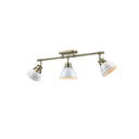 Golden Lighting 3602-3SF Duncan 3 Light Semi-Flush - Track Light - Crescent Harbor