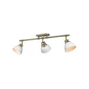 Golden Lighting 3602-3SF Duncan 3 Light Semi-Flush - Track Light - Crescent Harbor
