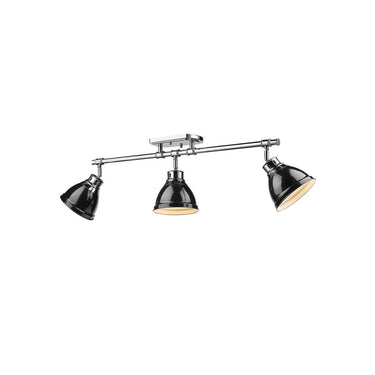 Golden Lighting 3602-3SF Duncan 3 Light Semi-Flush - Track Light - Crescent Harbor