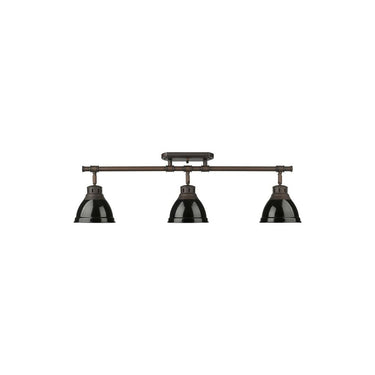 Golden Lighting 3602-3SF Duncan 3 Light Semi-Flush - Track Light - Crescent Harbor