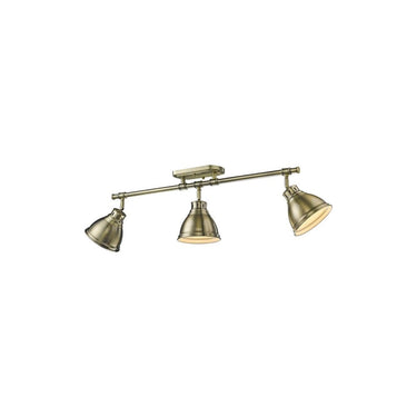 Golden Lighting 3602-3SF Duncan 3 Light Semi-Flush - Track Light - Crescent Harbor