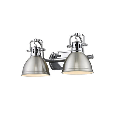 Golden Lighting 3602-BA2 Duncan 2 Light Bath Vanity - Crescent Harbor