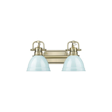 Golden Lighting 3602-BA2 Duncan 2 Light Bath Vanity - Crescent Harbor