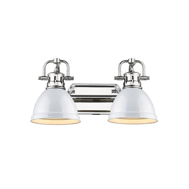 Golden Lighting 3602-BA2 Duncan 2 Light Bath Vanity - Crescent Harbor