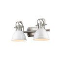 Golden Lighting 3602-BA2 Duncan 2 Light Bath Vanity - Crescent Harbor