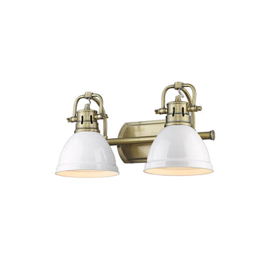 Golden Lighting 3602-BA2 Duncan 2 Light Bath Vanity - Crescent Harbor