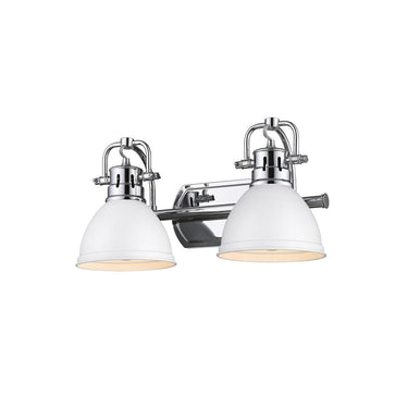 Golden Lighting 3602-BA2 Duncan 2 Light Bath Vanity - Crescent Harbor