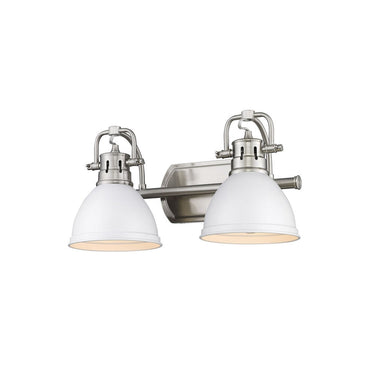 Golden Lighting 3602-BA2 Duncan 2 Light Bath Vanity - Crescent Harbor