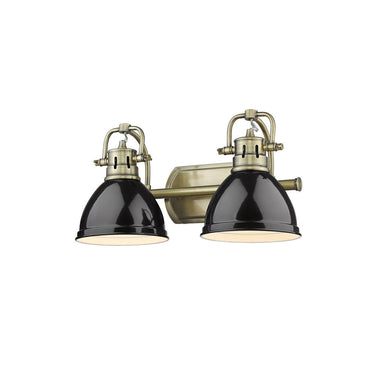 Golden Lighting 3602-BA2 Duncan 2 Light Bath Vanity - Crescent Harbor