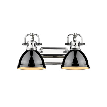 Golden Lighting 3602-BA2 Duncan 2 Light Bath Vanity - Crescent Harbor