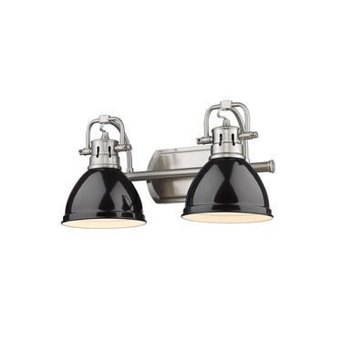 Golden Lighting 3602-BA2 Duncan 2 Light Bath Vanity - Crescent Harbor