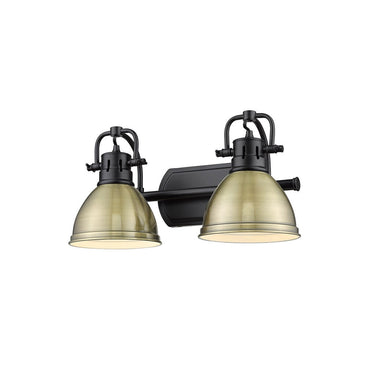 Golden Lighting 3602-BA2 Duncan 2 Light Bath Vanity - Crescent Harbor
