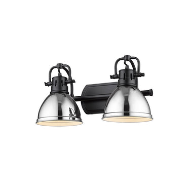 Golden Lighting 3602-BA2 Duncan 2 Light Bath Vanity - Crescent Harbor