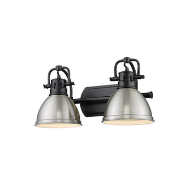 Golden Lighting 3602-BA2 Duncan 2 Light Bath Vanity - Crescent Harbor