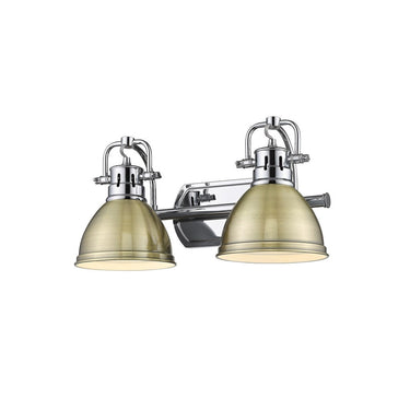 Golden Lighting 3602-BA2 Duncan 2 Light Bath Vanity - Crescent Harbor
