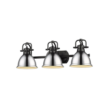 Golden Lighting 3602-BA3 AB-AB Duncan 3 Light Bath Vanity - Crescent Harbor