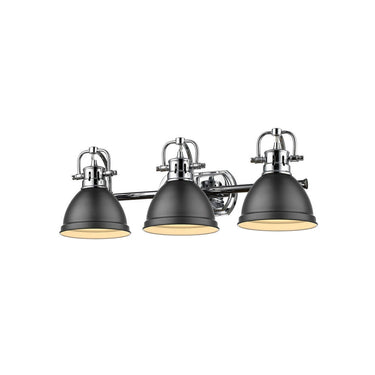 Golden Lighting 3602-BA3 AB-AB Duncan 3 Light Bath Vanity - Crescent Harbor