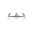 Golden Lighting 3602-BA3 AB-AB Duncan 3 Light Bath Vanity - Crescent Harbor