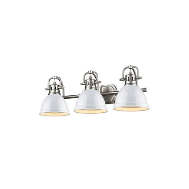 Golden Lighting 3602-BA3 AB-AB Duncan 3 Light Bath Vanity - Crescent Harbor