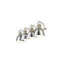 Golden Lighting 3602-BA4 4 Light Bath Vanity - Crescent Harbor