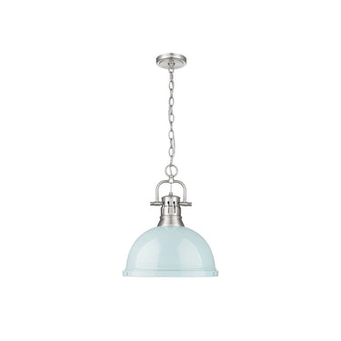 Golden Lighting 3602-L Duncan 1 Light Pendant with Chain - Crescent Harbor