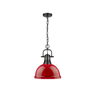 Golden Lighting 3602-L Duncan 1 Light Pendant with Chain - Crescent Harbor