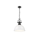 Golden Lighting 3602-L Duncan 1 Light Pendant with Chain - Crescent Harbor