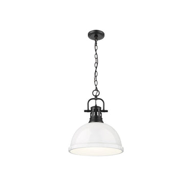 Golden Lighting 3602-L Duncan 1 Light Pendant with Chain - Crescent Harbor