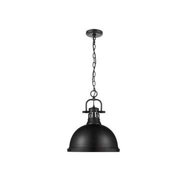 Golden Lighting 3602-L Duncan 1 Light Pendant with Chain - Crescent Harbor