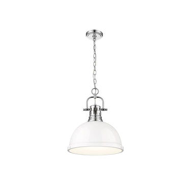 Golden Lighting 3602-L Duncan 1 Light Pendant with Chain - Crescent Harbor