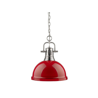 Golden Lighting 3602-L Duncan 1 Light Pendant with Chain - Crescent Harbor