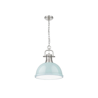 Golden Lighting 3602-L Duncan 1 Light Pendant with Chain - Crescent Harbor