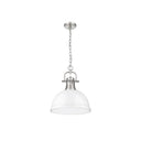 Golden Lighting 3602-L Duncan 1 Light Pendant with Chain - Crescent Harbor