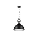 Golden Lighting 3602-L Duncan 1 Light Pendant with Chain - Crescent Harbor