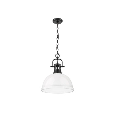 Golden Lighting 3602-L Duncan 1 Light Pendant with Chain - Crescent Harbor