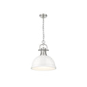 Golden Lighting 3602-L Duncan 1 Light Pendant with Chain - Crescent Harbor
