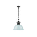 Golden Lighting 3602-L Duncan 1 Light Pendant with Chain - Crescent Harbor